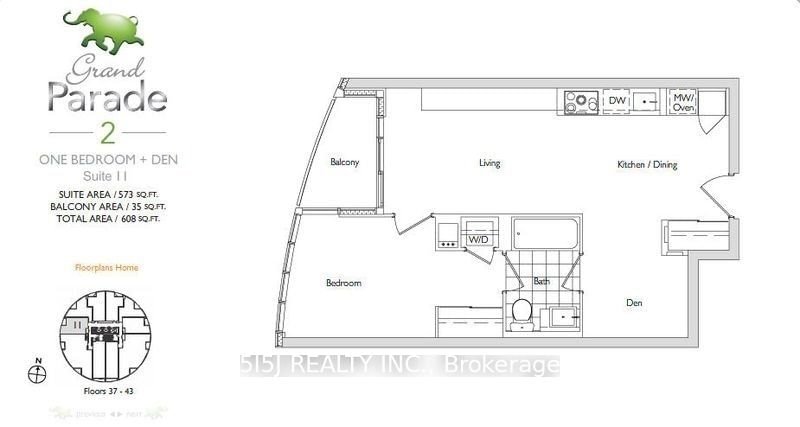 21 Iceboat Terr, unit 1711 for sale - image #3