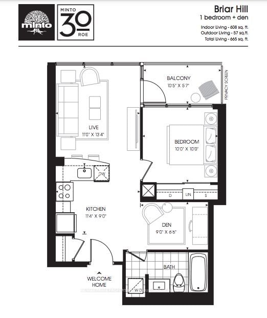 30 Roehampton Ave, unit 1106 for rent - image #12