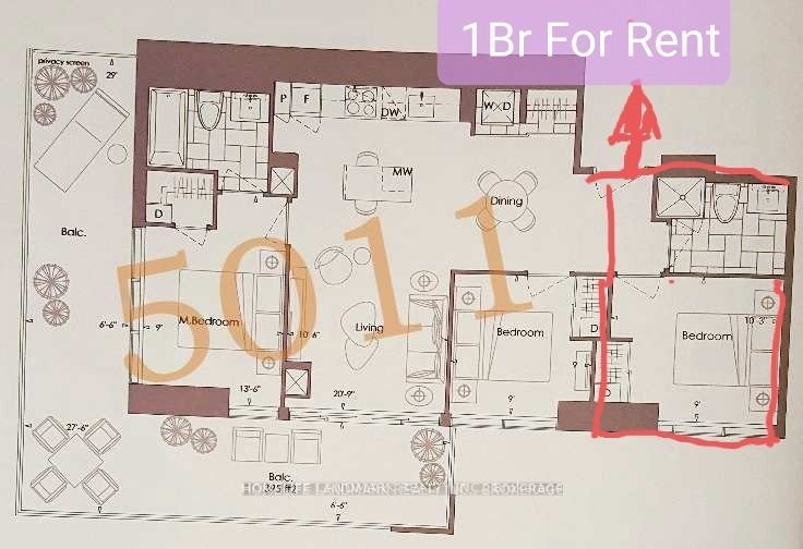 7 Grenville St, unit 5011Br1 for rent - image #11