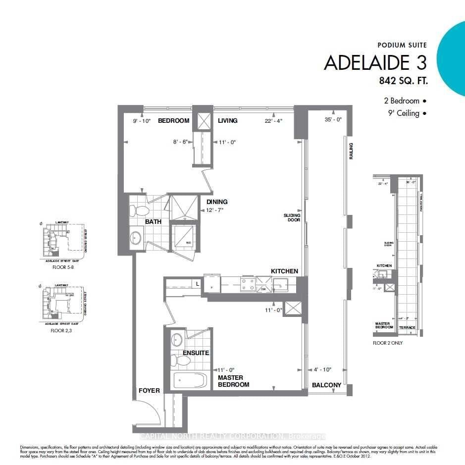 460 Adelaide St E, unit 821 for rent - image #13