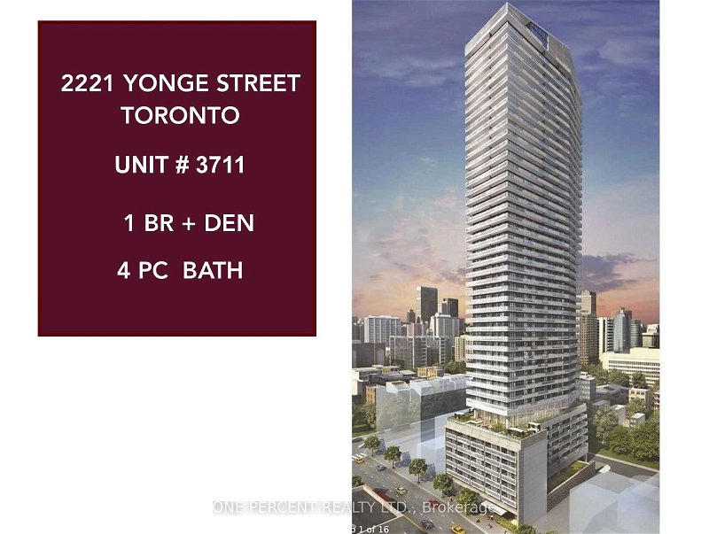 2221 Yonge St, unit 3711 for sale - image #1