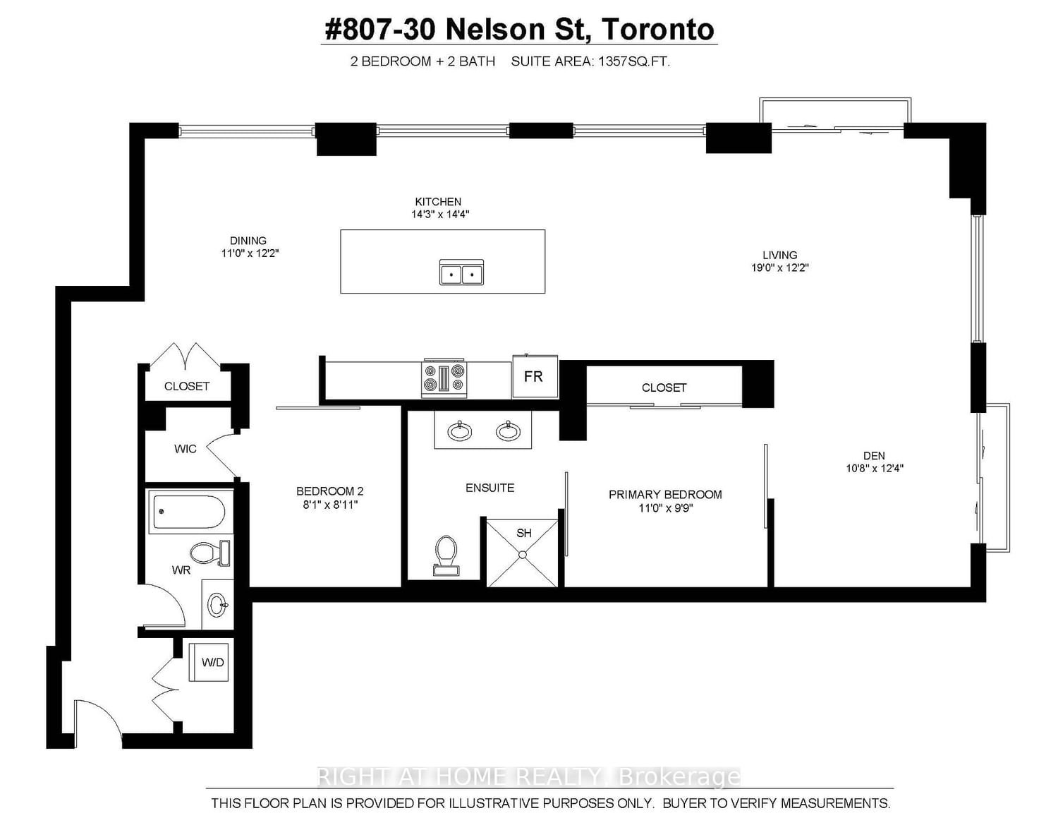 30 Nelson St, unit 807 for rent - image #40
