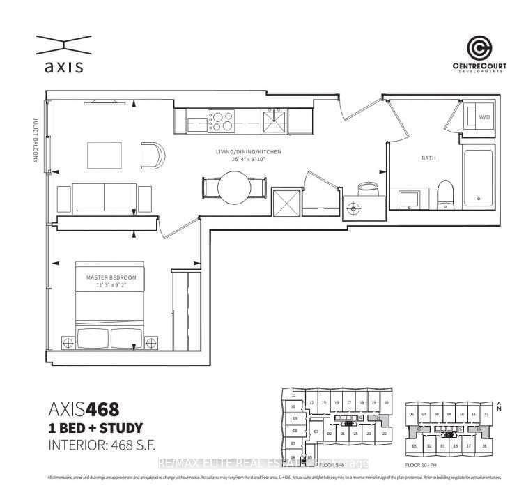 85 Wood St, unit 2805 for rent - image #9