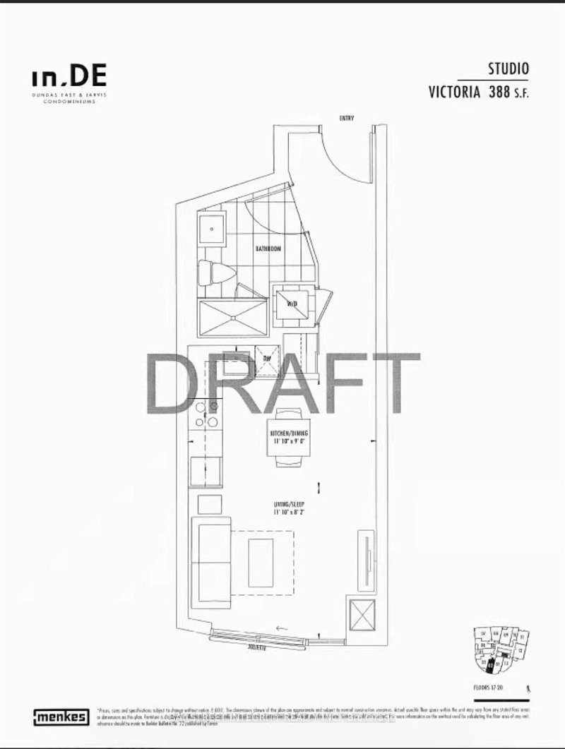 219 Dundas St E, unit 1702 for rent - image #1