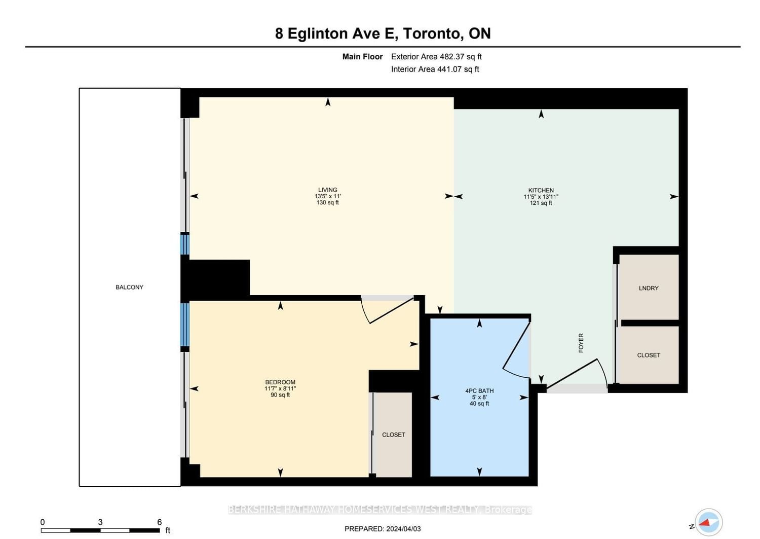 8 Eglinton Ave E, unit 3606 for rent - image #28