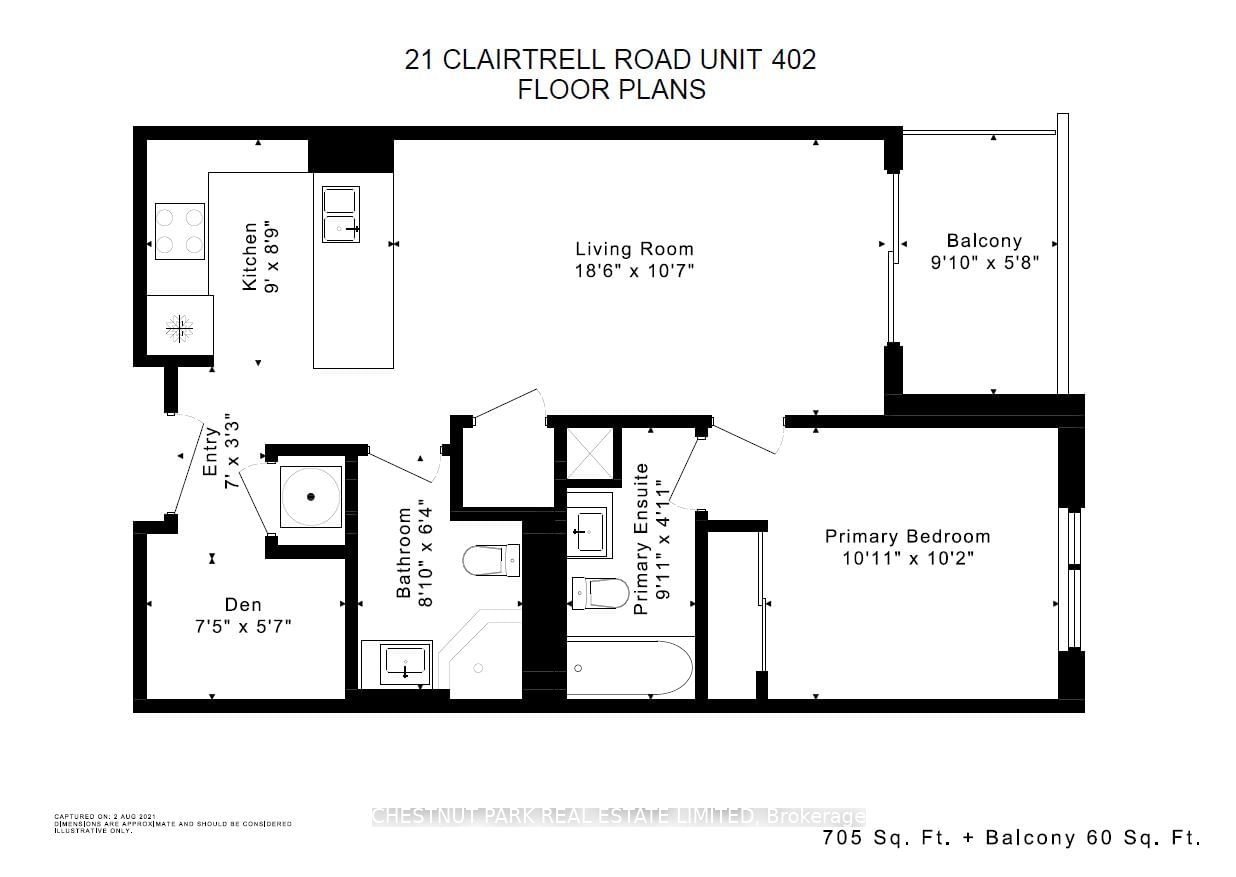 21 Clairtrell Rd, unit 402 for rent - image #28
