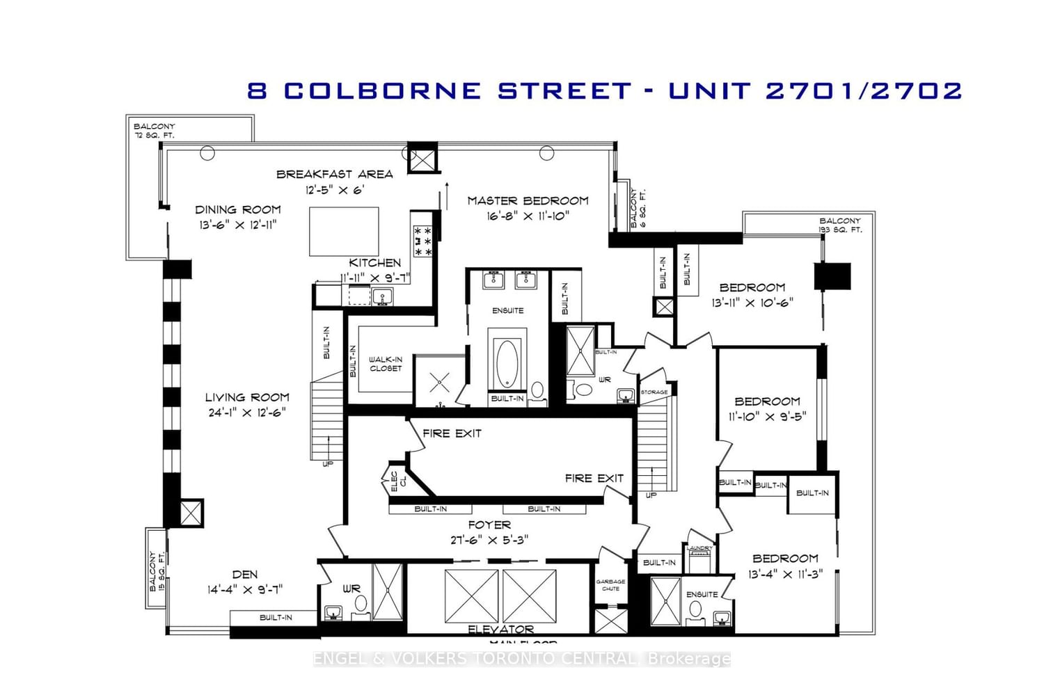 8 Colborne St, unit PH2701 for rent - image #34