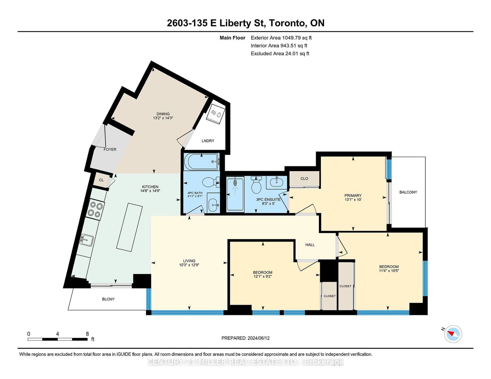 135 East Liberty St, unit #2603 for sale