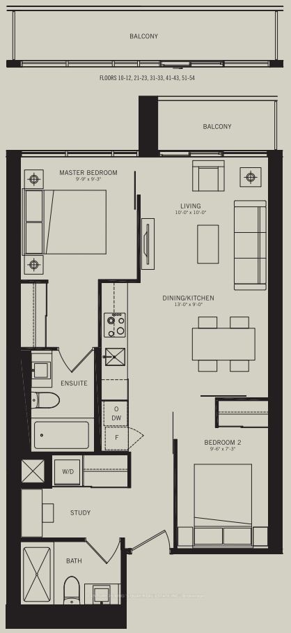 70 Temperance St, unit 5401 for rent