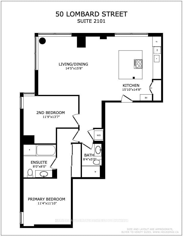 50 Lombard St, unit 2101 for sale - image #24