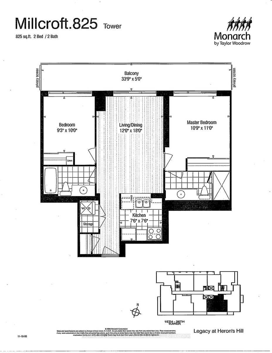 30 Heron's Hill Way, unit 2507 for rent - image #18