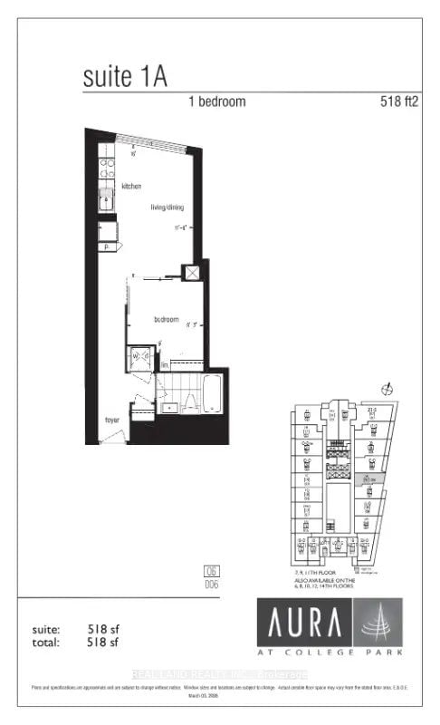 386 Yonge St, unit 2406 for rent