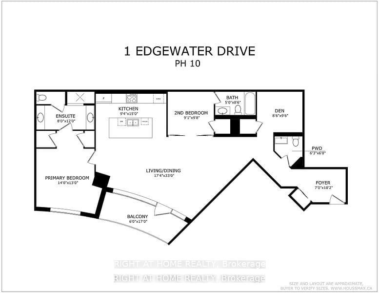 1 Edgewater Dr, unit PH10 for sale