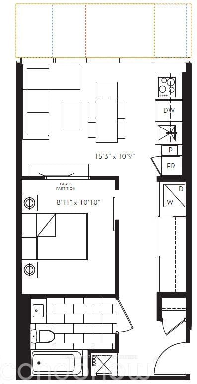 77 Shuter St, unit 2207 for rent