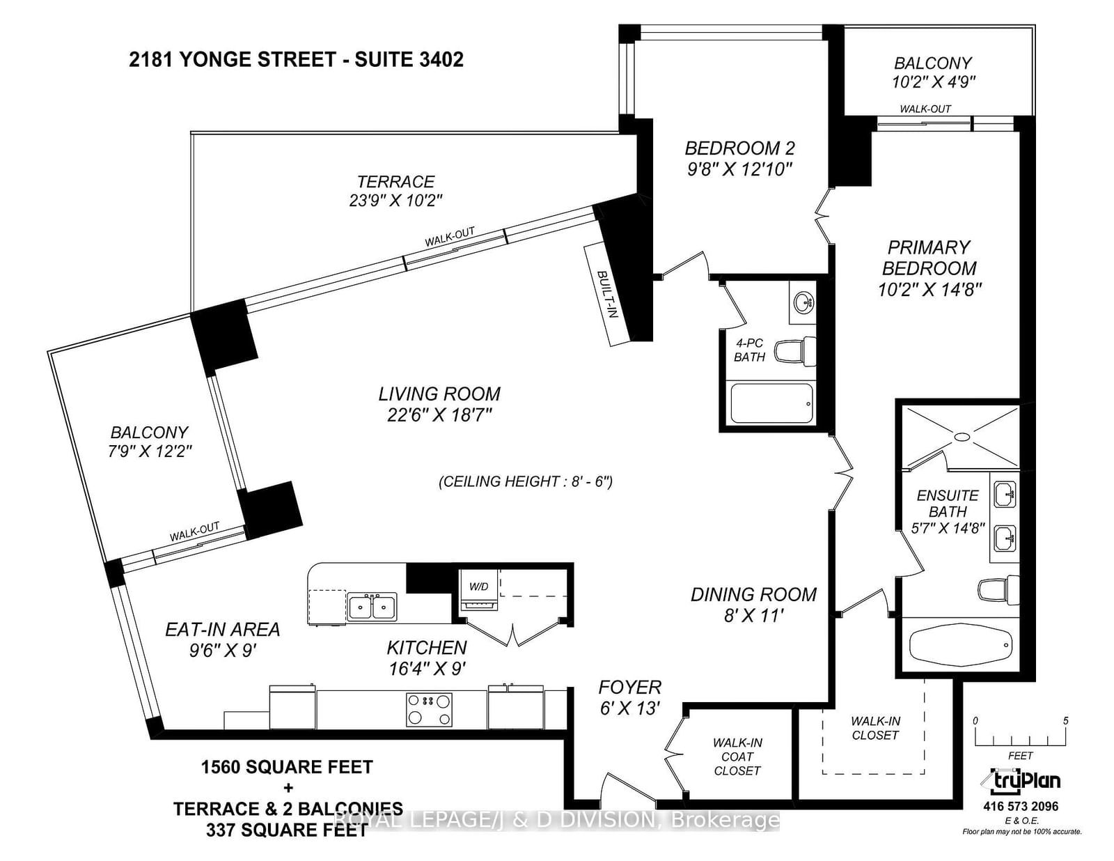 2181 Yonge St, unit 3402 for sale