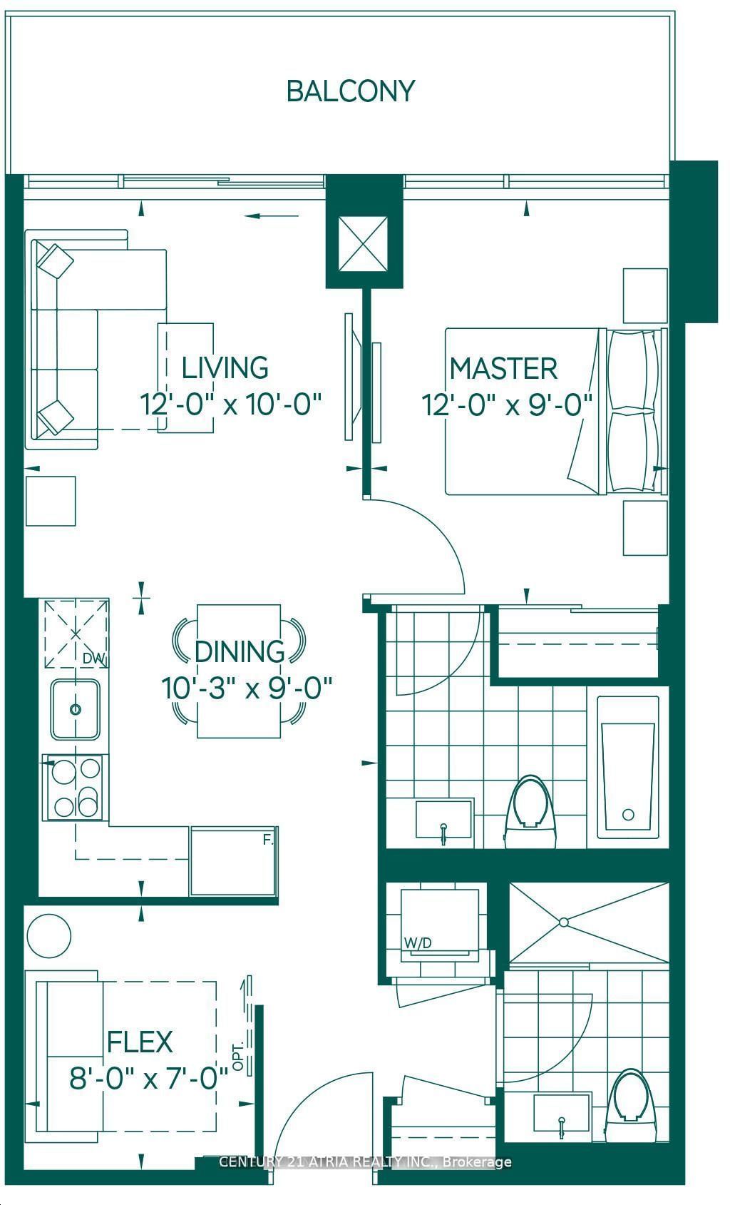 32 Forest Manor Rd, unit 3107 for rent - image #3