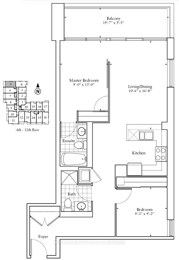 438 King St W, unit 505 for rent