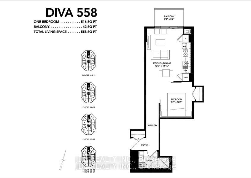 45 Charles St E, unit 3008 for rent - image #8