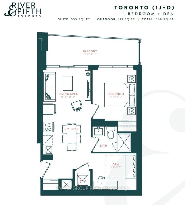 5 Defries St, unit 3613 for rent - image #2