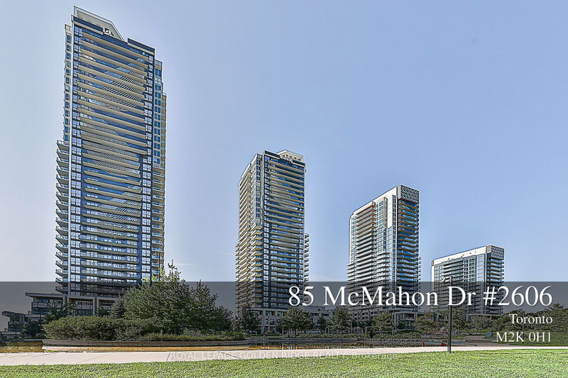 85 Mcmahon Dr, unit 2606 for sale