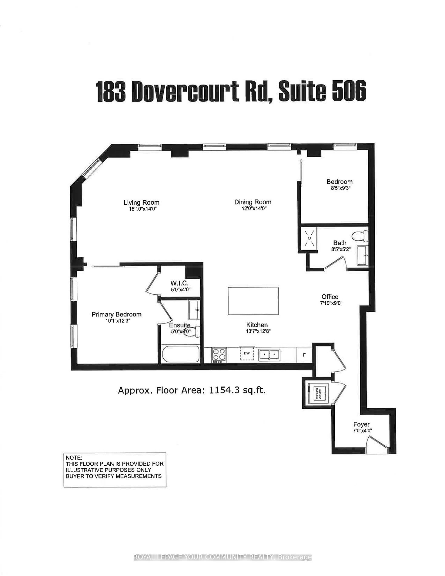 183 Dovercourt Rd, unit 506 for rent - image #2