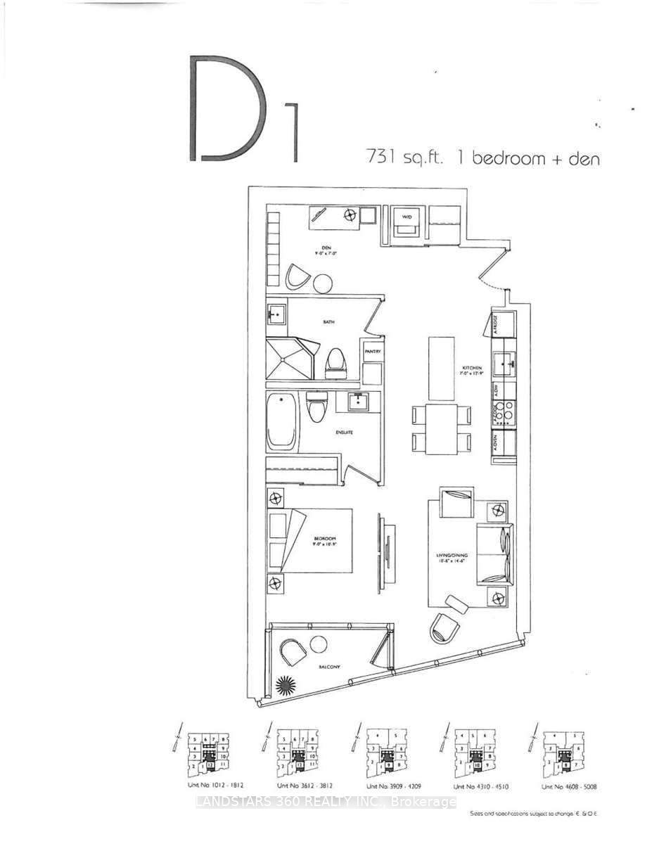 8 The Esplanade, unit 1712 for rent - image #15