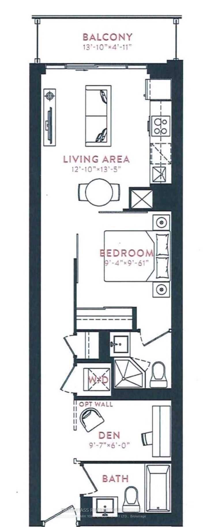 5 Defries St, unit 717 for rent