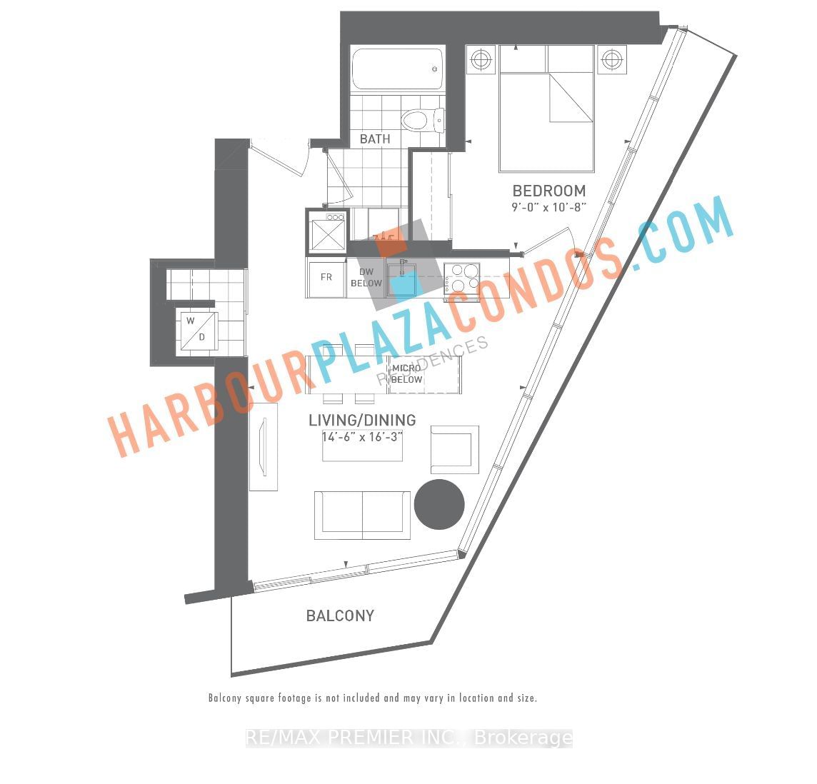 100 Harbour St, unit 1707 for rent - image #15