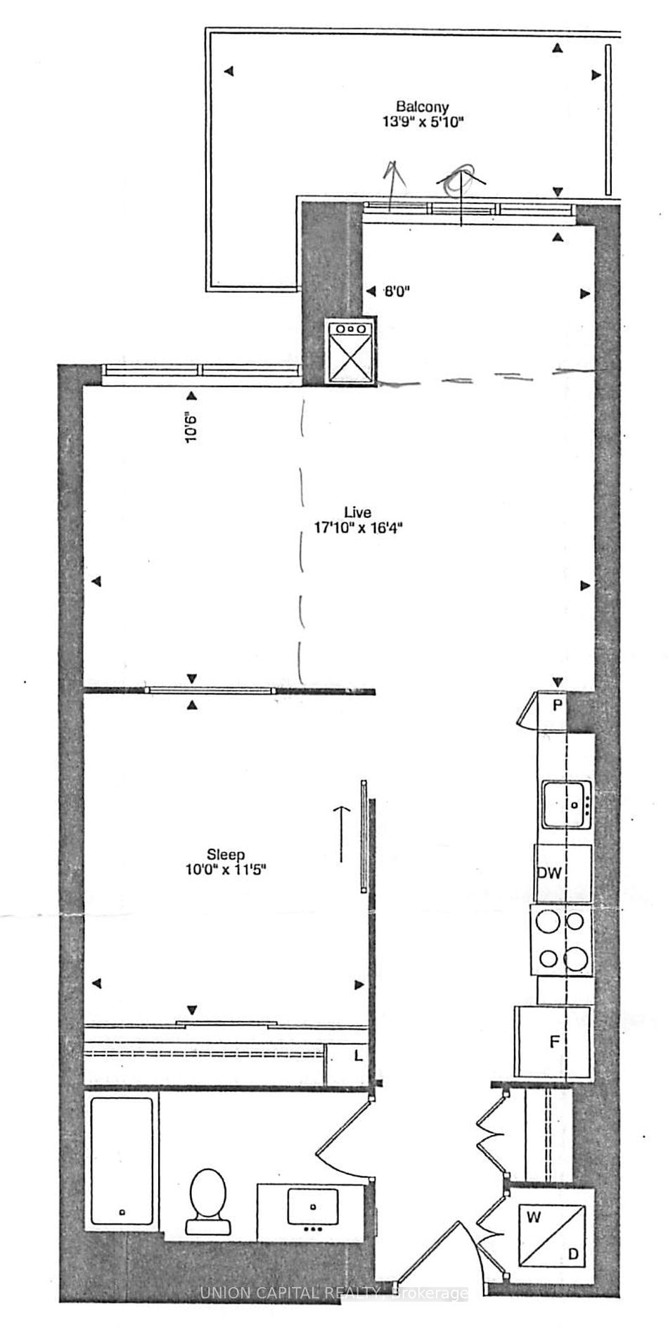 399 Adelaide St W, unit 601 for rent - image #8