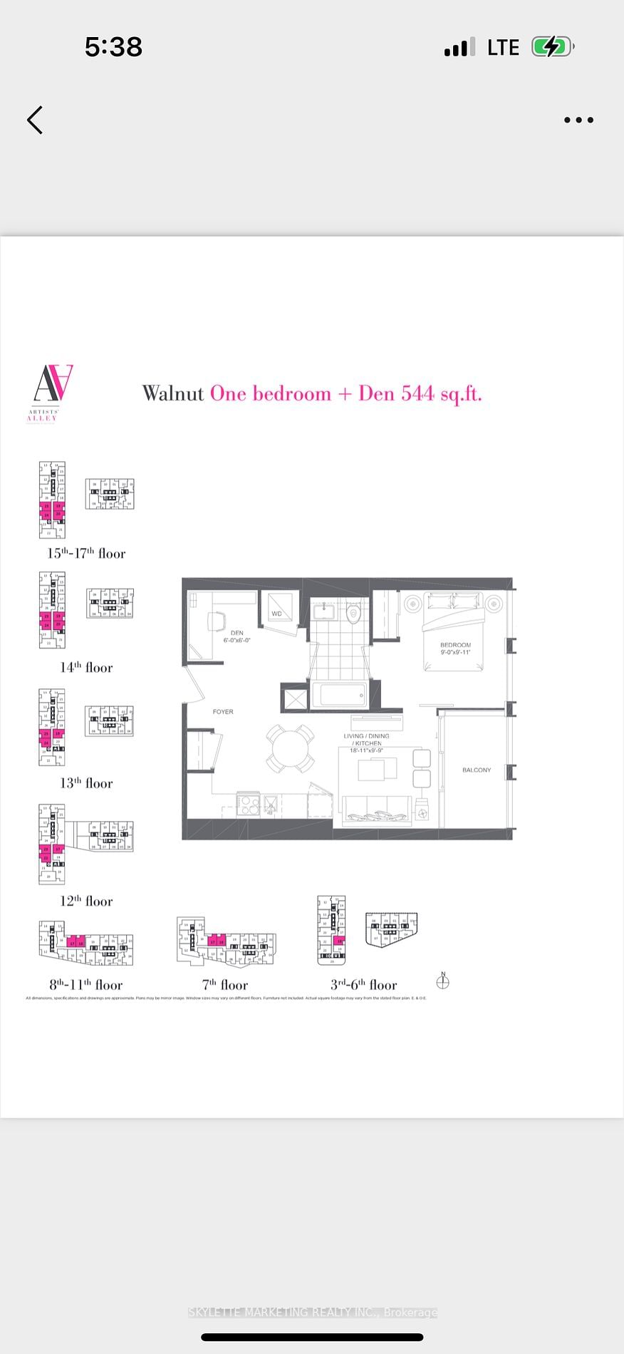 121 St Patrick St, unit 1725 for rent - image #1