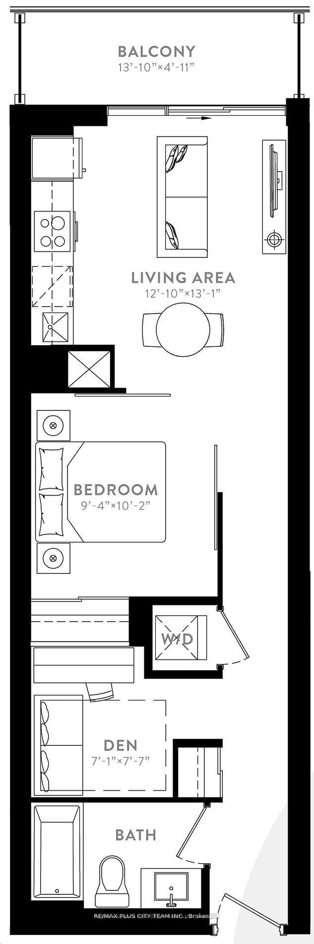 5 Defries St, unit 707 for rent - image #2