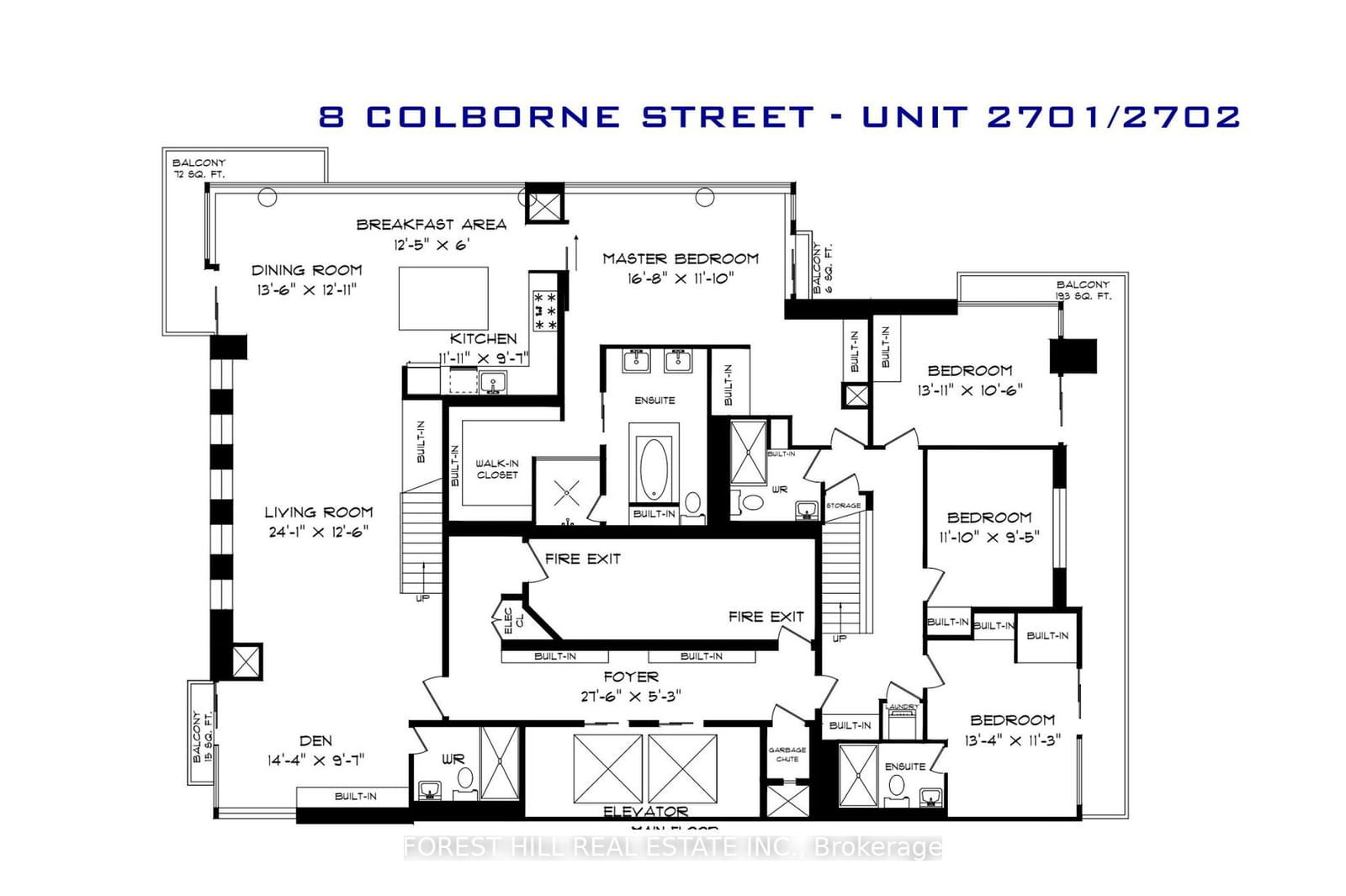 8 Colborne St, unit PH2701 for sale