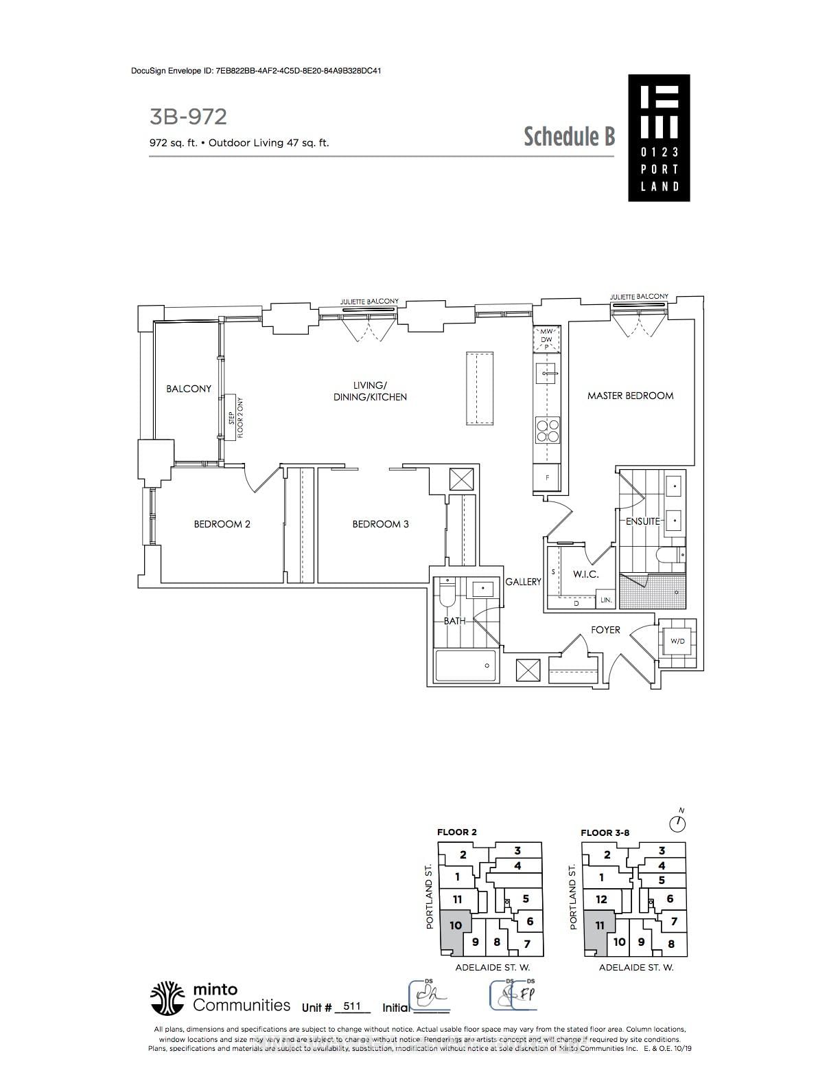 123 PORTLAND St, unit 511 for rent - image #31