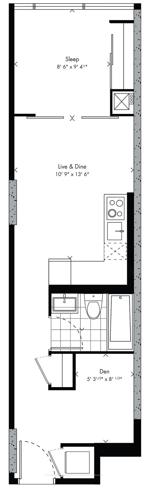 195 McCaul St, unit 312 for rent