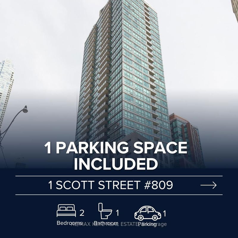 1 Scott St, unit 809 for rent - image #1