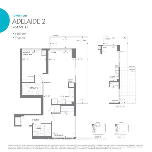 460 Adelaide St E, unit 1505 for rent - image #2