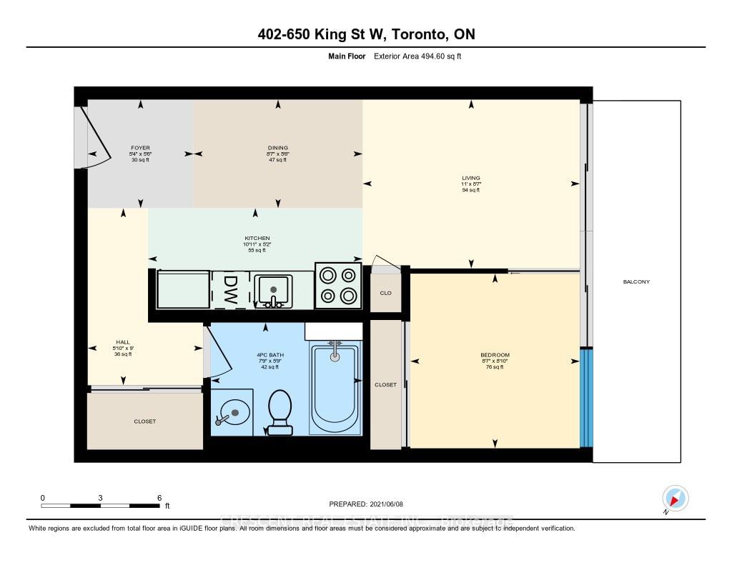 650 King St W, unit 402 for rent