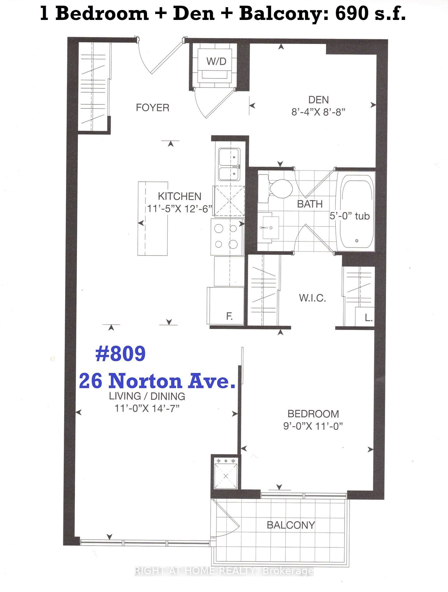 26 Norton Ave, unit 809 for rent - image #6