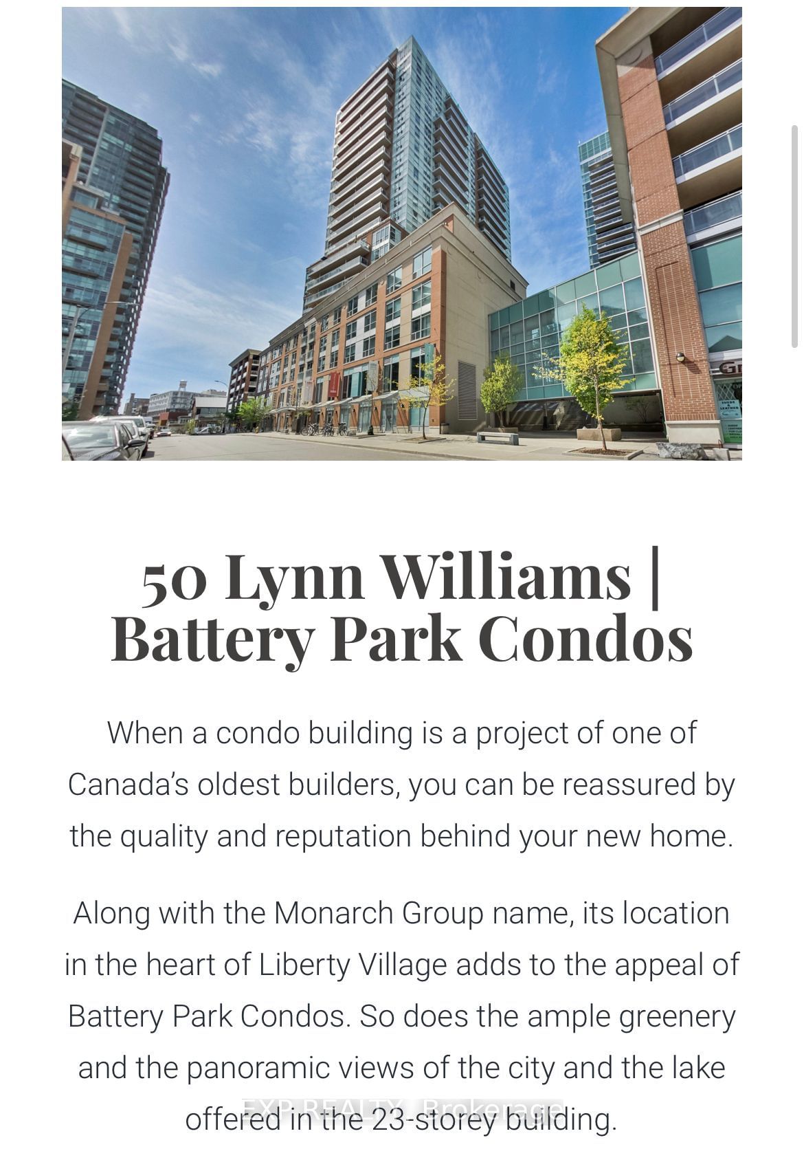 50 Lynn Williams St, unit 226 for rent - image #23