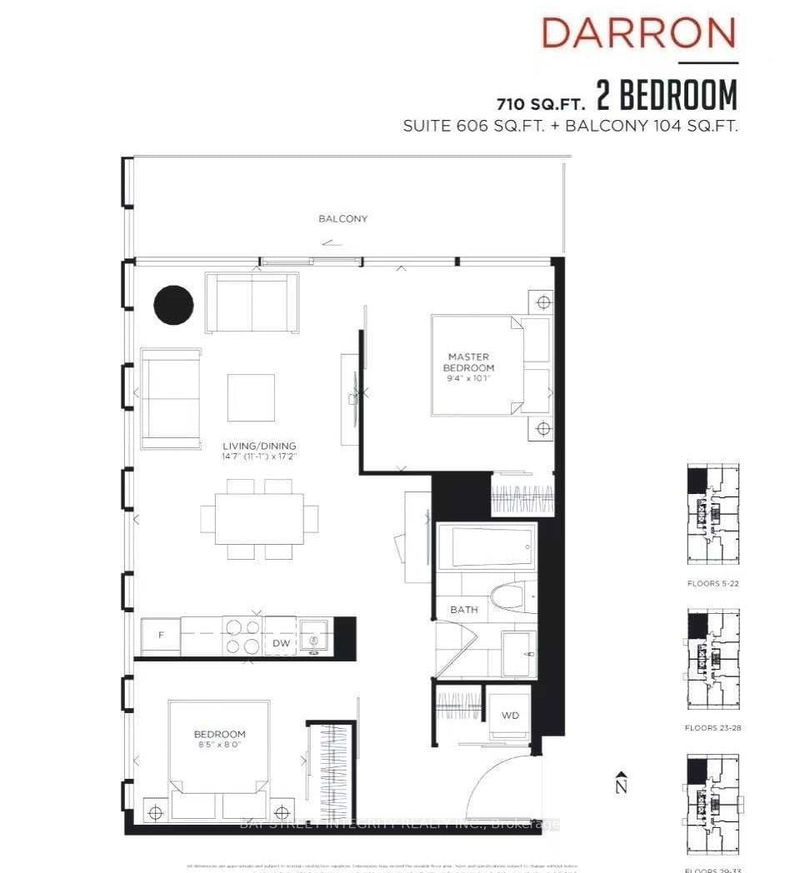 28 Wellesley St E, unit 809bed1 for rent - image #1