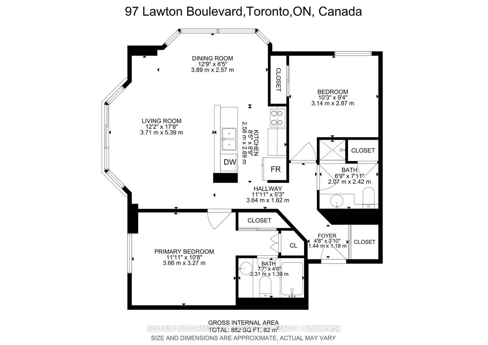 97 Lawton Blvd, unit 705 for sale