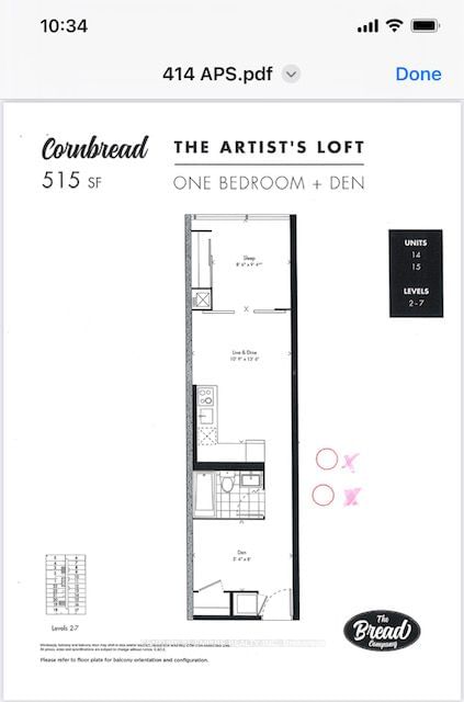 195 McCaul St, unit 414 for rent