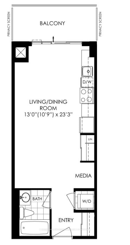 25 Cole St, unit 719 for rent