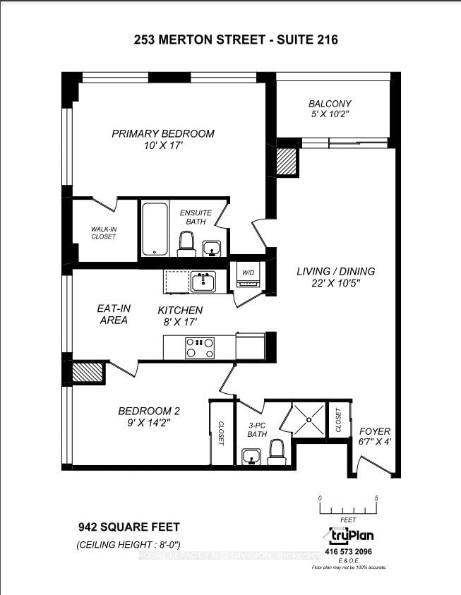 253 Merton St, unit 216 for sale