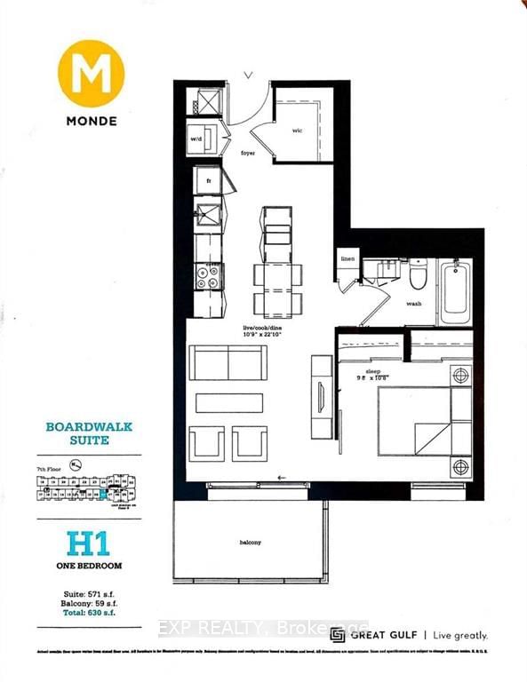 12 Bonnycastle St N, unit 908 for rent