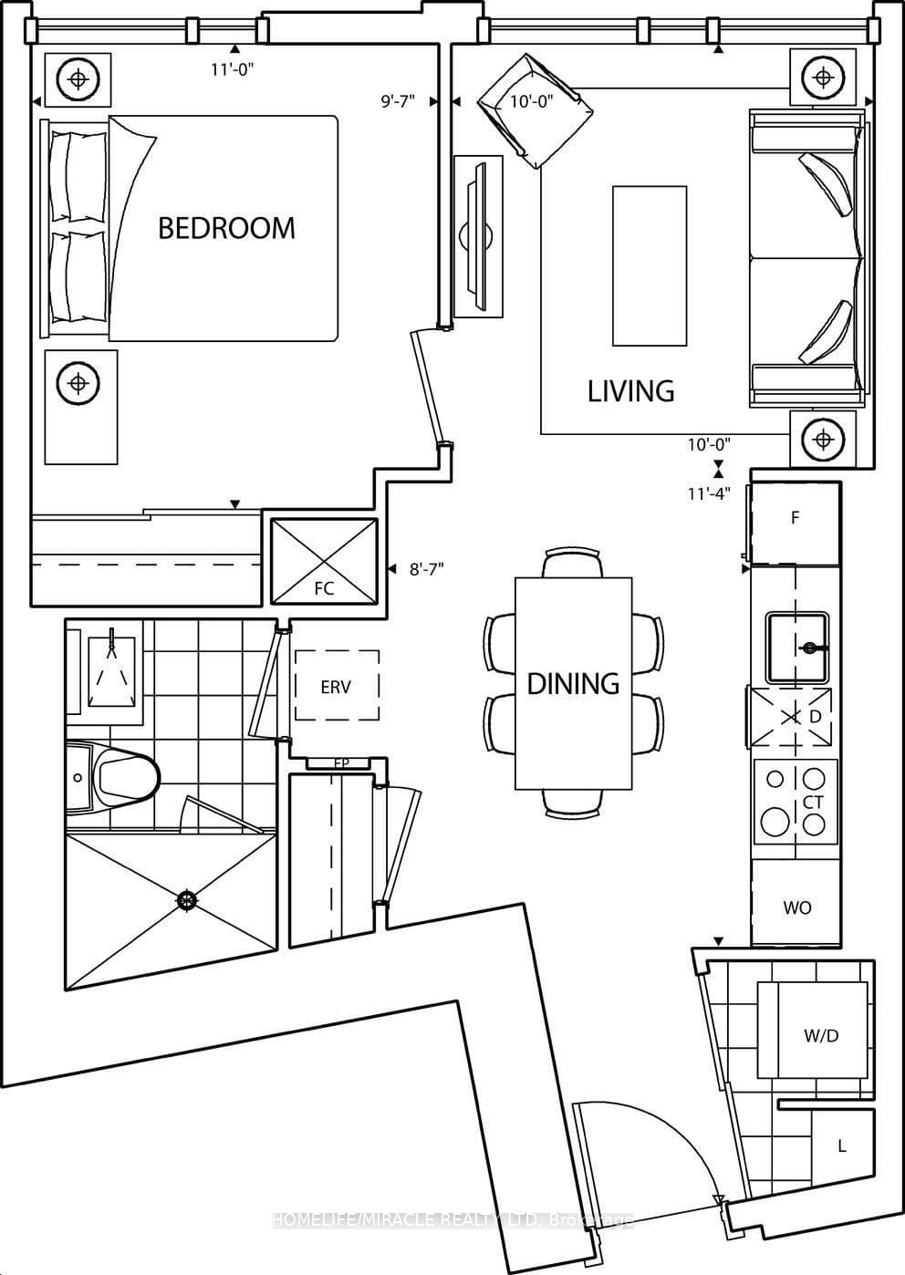 10 YORK St, unit 2008 for rent