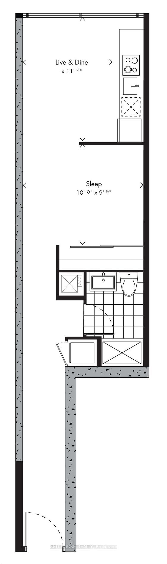 195 McCaul St, unit 519 for rent