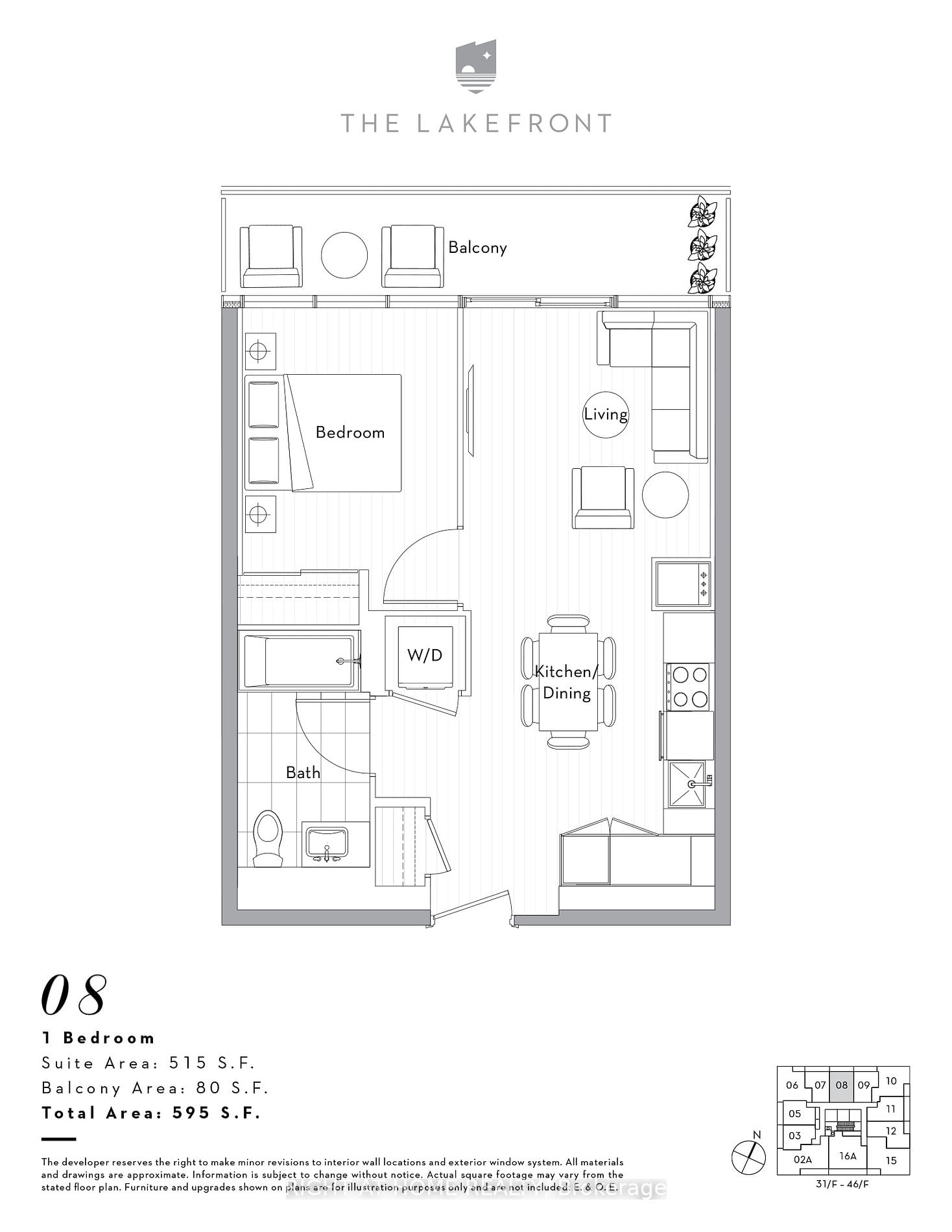 17 Bathurst St, unit 4508 for rent