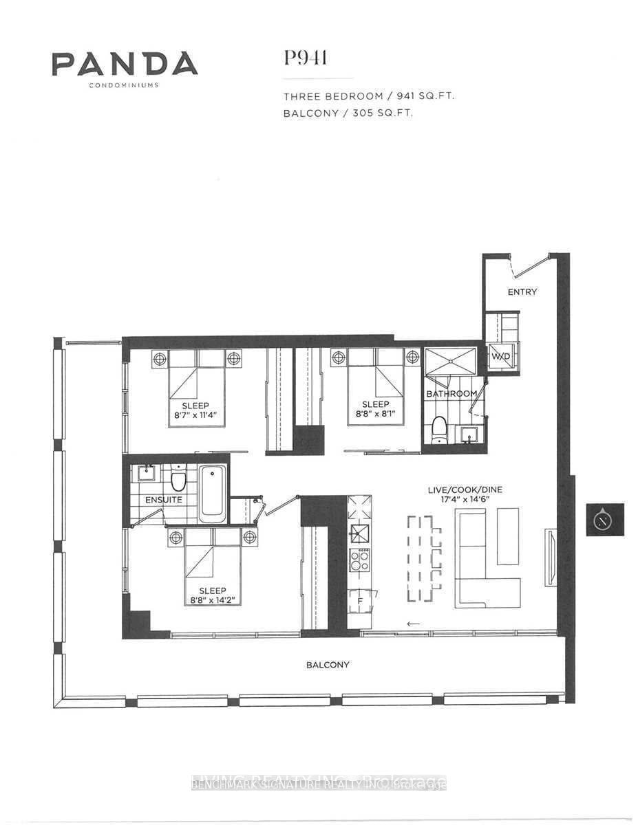 20 Edward St, unit 2510 for rent