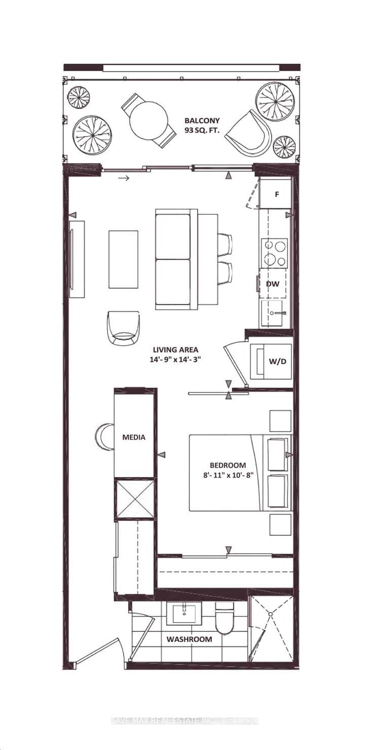 425 Front St E, unit 404 for rent